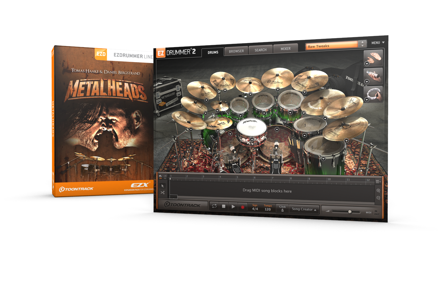 Ezdrummer 3 libraries. EZDRUMMER 2. Ez Drums 2. Toontrack - EZDRUMMER. Superior Drummer 3.